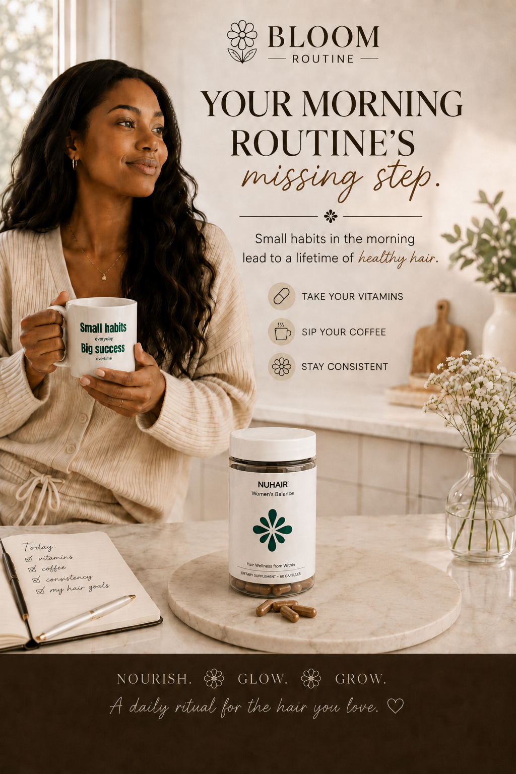 Your Morning Routine’s Missing Step for Healthier-Looking Hair